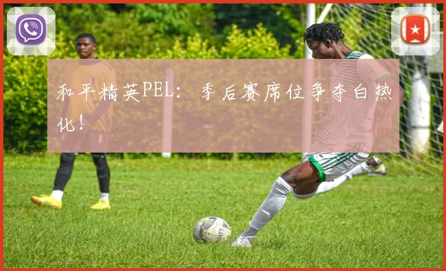 和平精英PEL：季后赛席位争夺白热化！