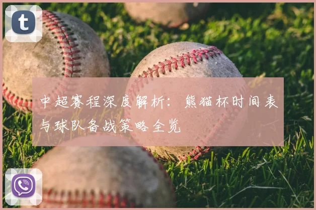 中超赛程深度解析：熊猫杯时间表与球队备战策略全览